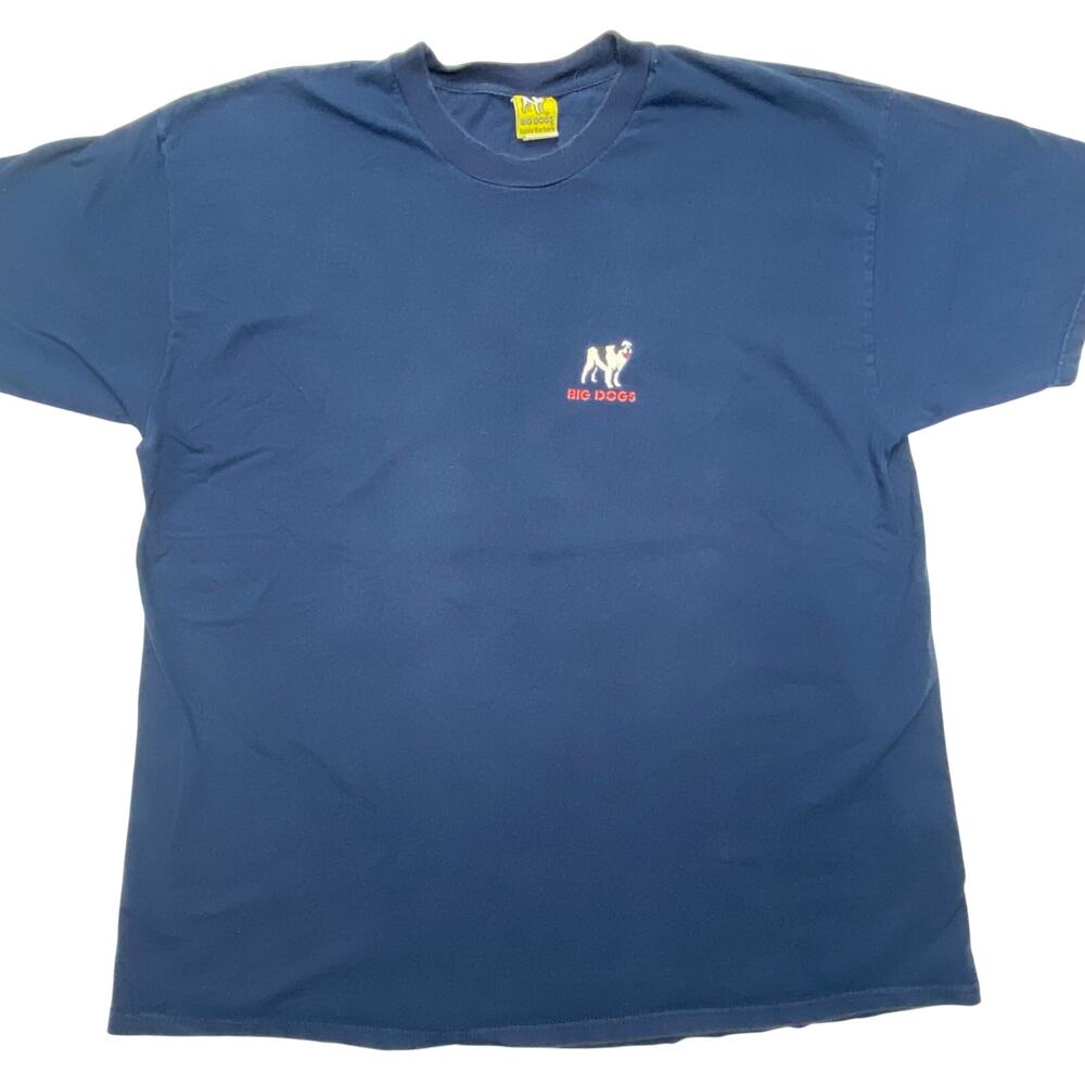 Vintage 1997 Big Dogs T-Shirt 2XL “If You Can’t Run With The Big Dogs”